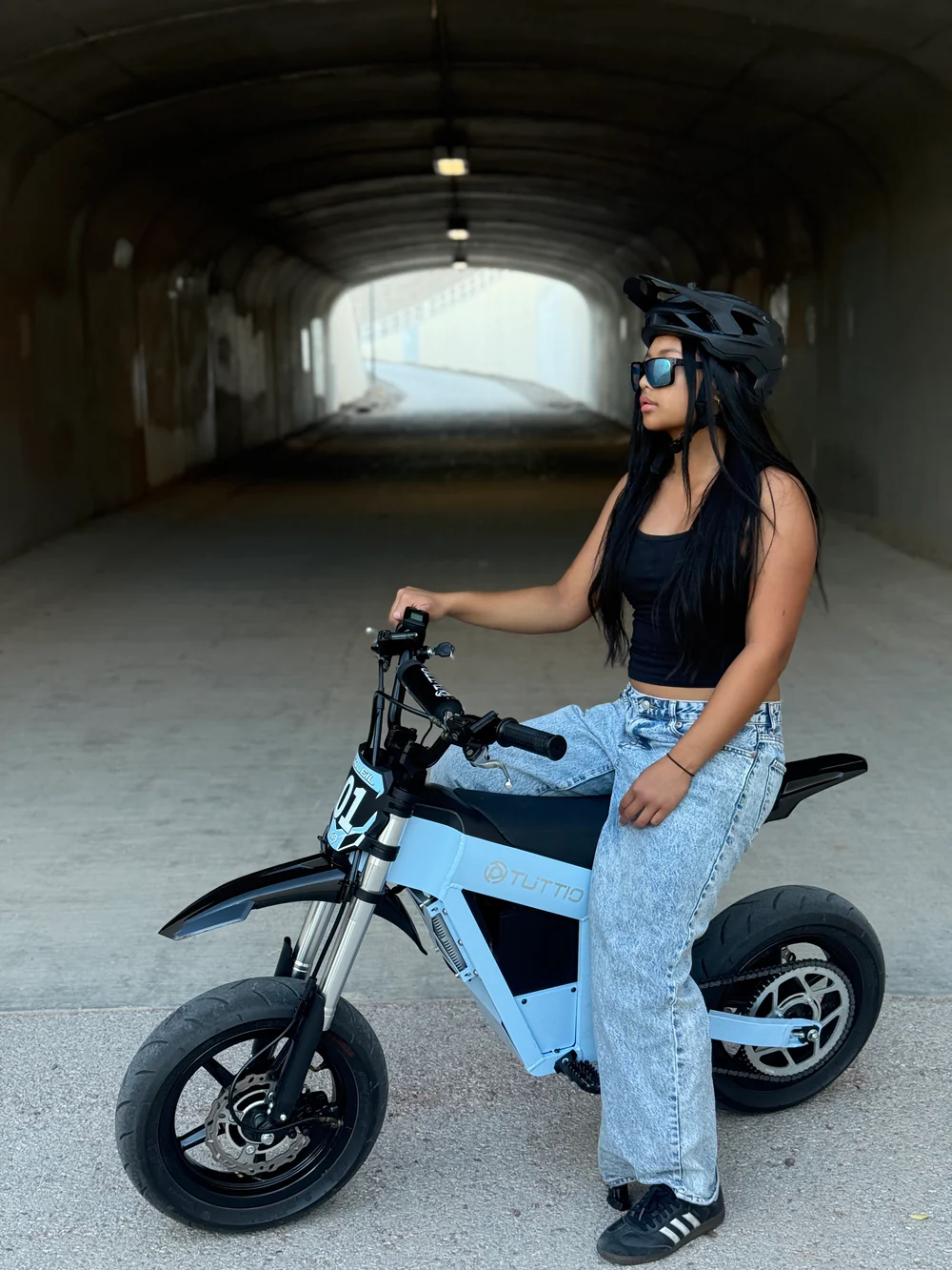 Tuttio Soleil01 GB Electric Dirt Bike (Glacier Blue) - Image 5