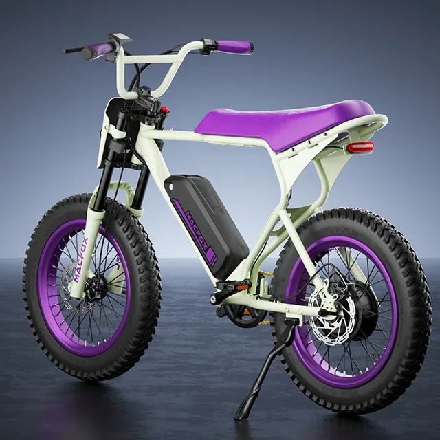 MACFOX E-BIKE X1S X BS.ZAY PURPLE - Image 3